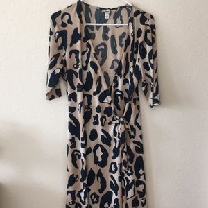 Cheetah print dress